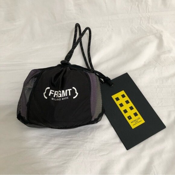 NEW Moncler Genius x Fragment Socks in Multi (White + Purple) Snow Ski mid calf - Picture 4 of 7